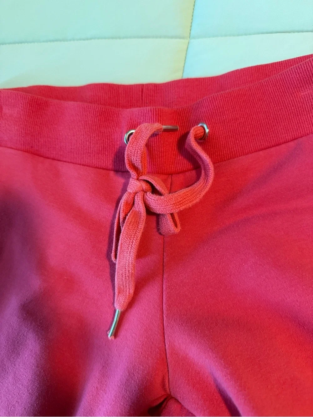 Juicy Couture Red Hoodie and Drawstring Track Pants Set